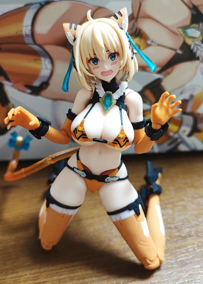 PLAMAX BP-02 ソフィア・F・シャーリング 虎アーマーVer 完成品