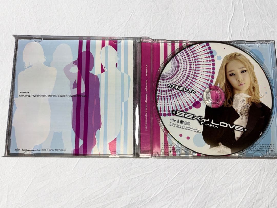T-ARA Sexy Love CD DVD トレカ　写真　セット