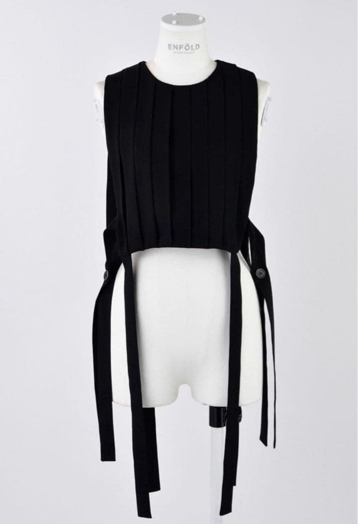 新品•未使用　タグ付きenfold プリーツベスト