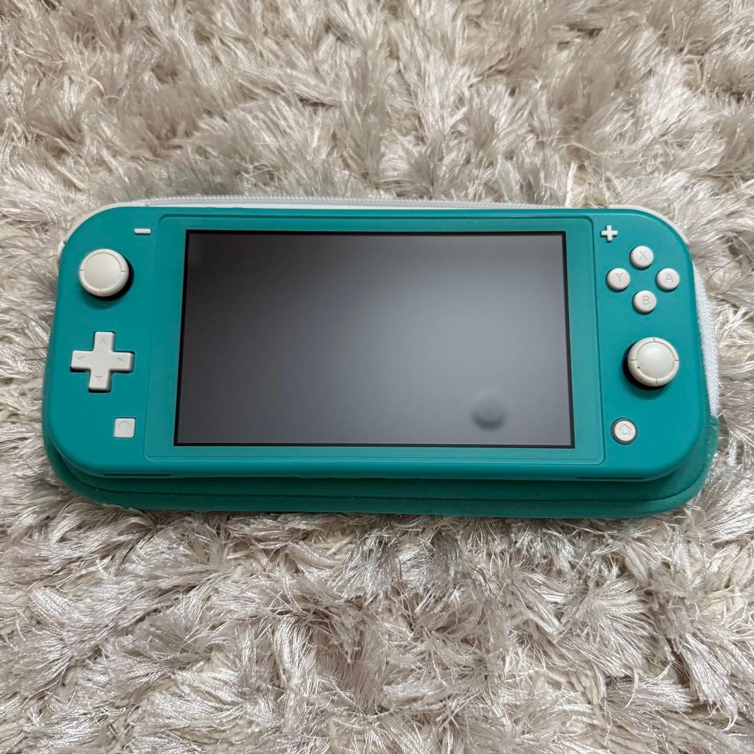 Nintendo Switch Lite ターコイズ 専用ケース付き　ライト