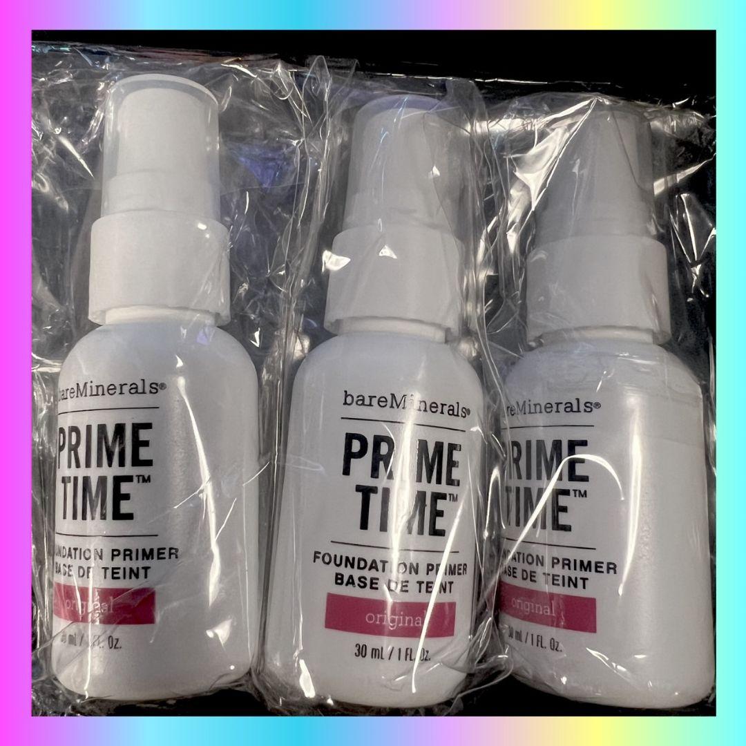 【ぽんた】ベアミネラルプライムタイム3本セット