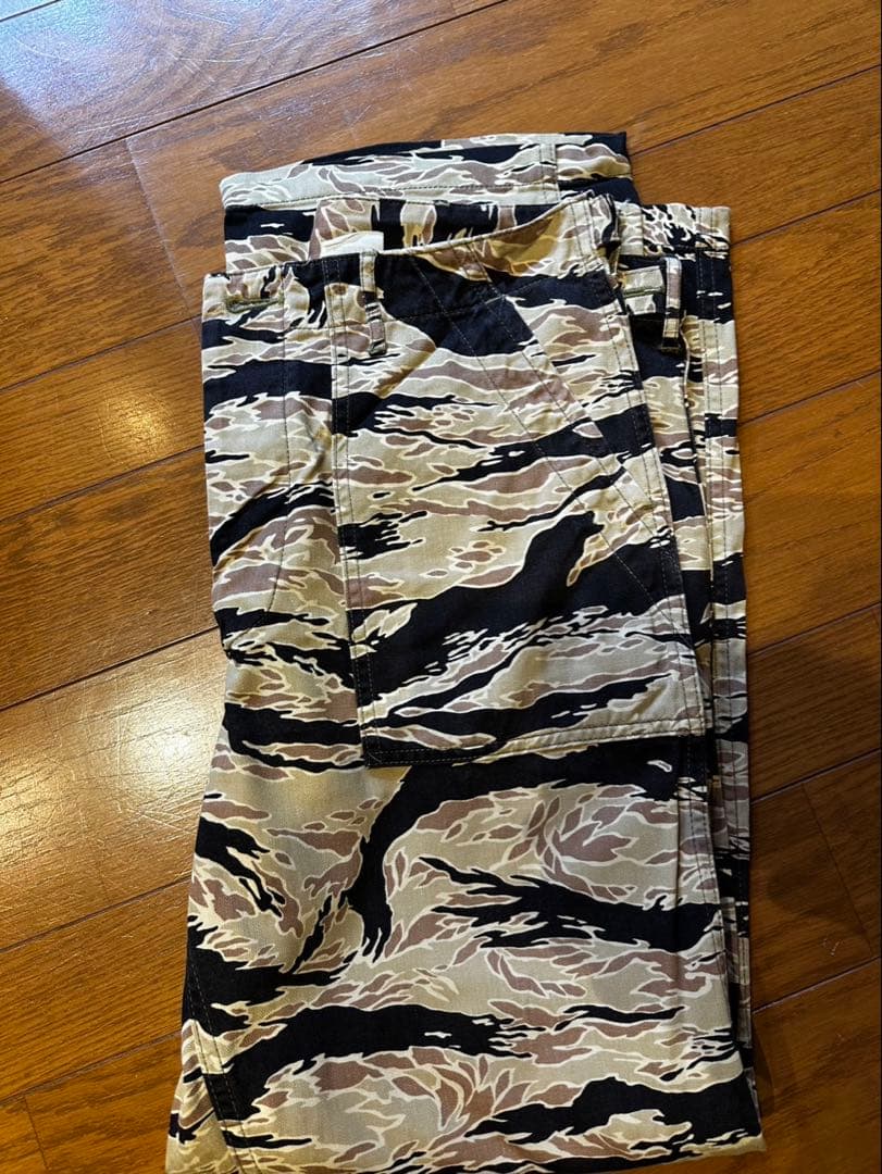 リアルマッコイズ タイガー カモフラージュ パンツ M 迷彩　タイガーカモ