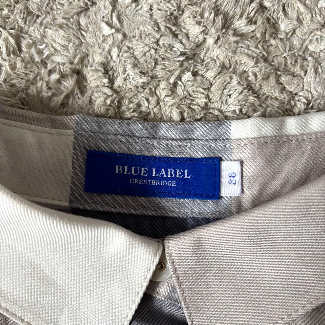 【タグ付き✨】ブルーレーベルクレストブリッジ　3way チュニック　リボン　38