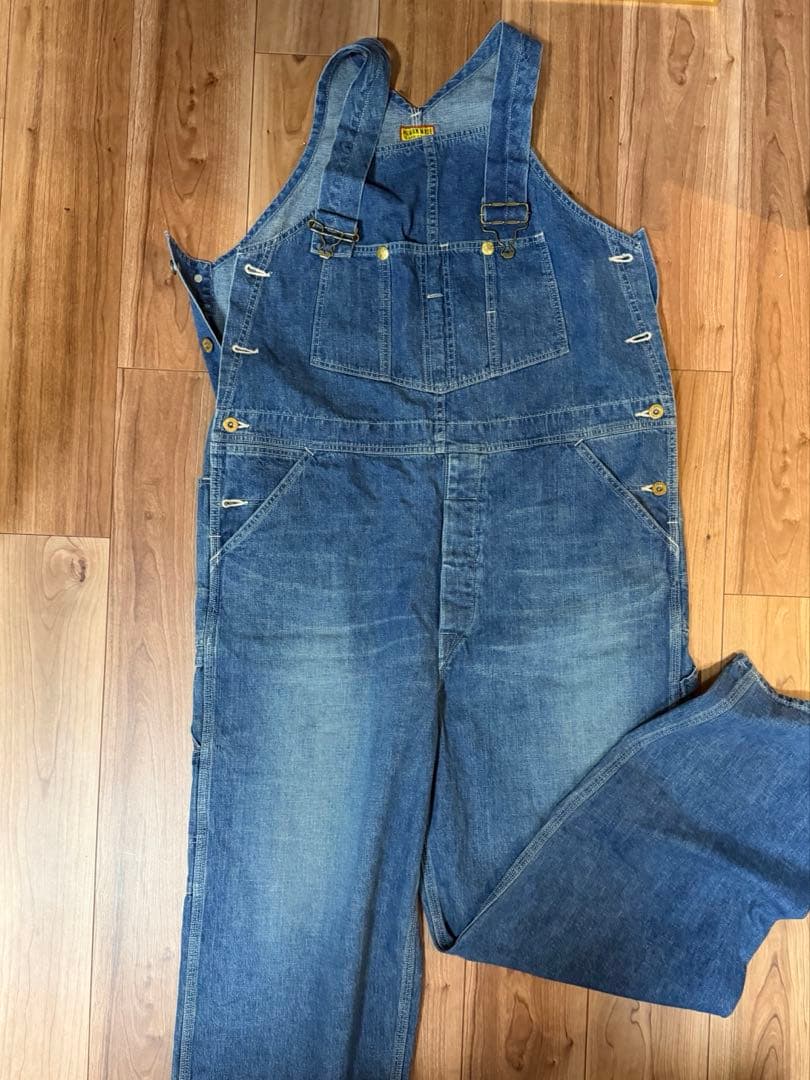 【値下げ】HUMAN MADE デニムオーバーオール【XL】