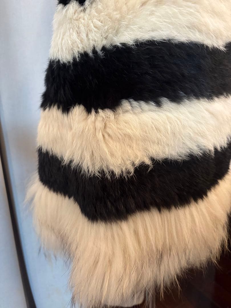 ラビットファー　リアルファー　スカート　ユナイテッドアローズ