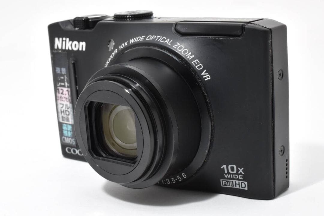 ニコン　Nikon COOLPIX S8100 ブラック 動作確認済 ＃A329