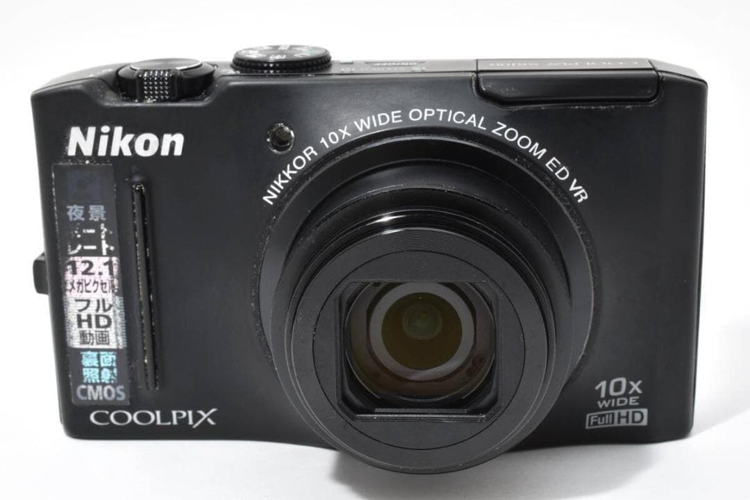 ニコン　Nikon COOLPIX S8100 ブラック 動作確認済 ＃A329