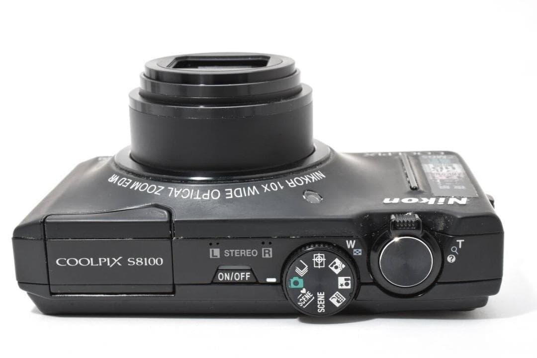 ニコン　Nikon COOLPIX S8100 ブラック 動作確認済 ＃A329