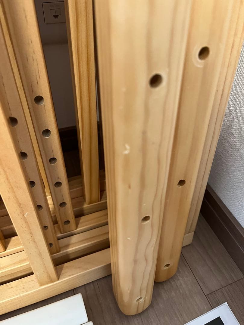 ☆本体・マットレスクリーニング済☆ 大和屋　そいねーるIII ベビーベッド