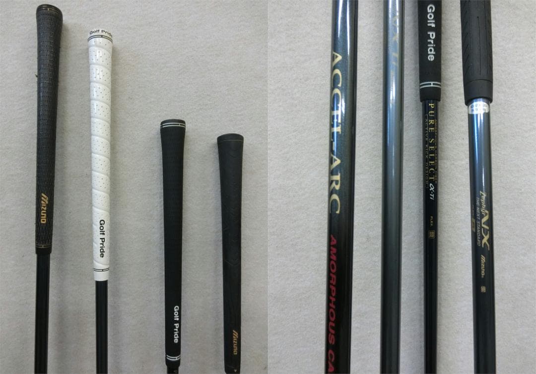 b708 初心者必見 ミズノ メンズゴルフクラブ１５本セット※Ｄｒ２本入り
