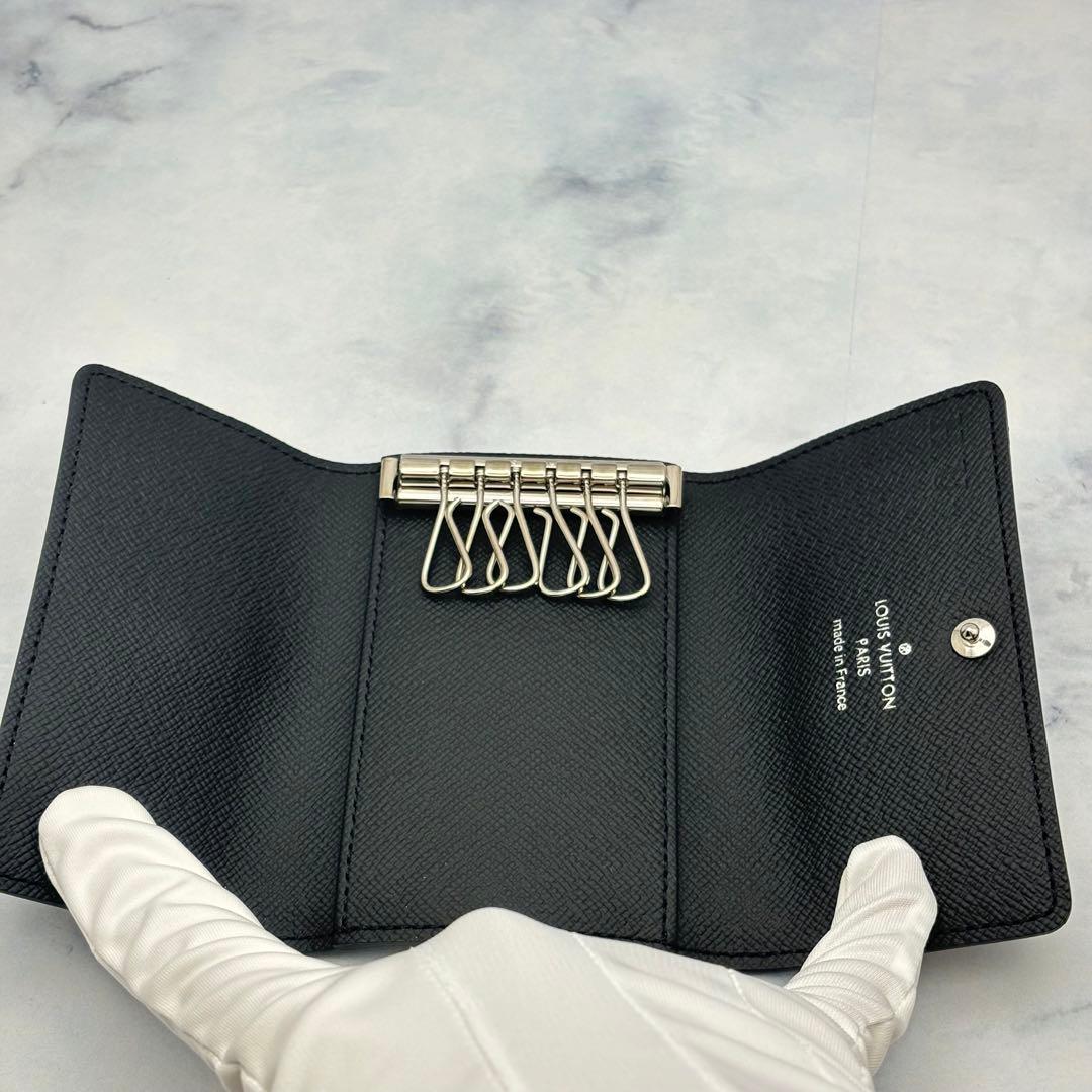 ルイヴィトン ミュルティクレ6 ダミエ グラフィット ICチップ