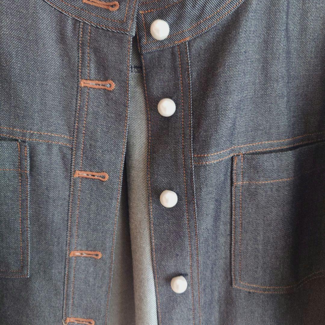 TSURU by MARIKO OIKAWA デニムジャケット　パール