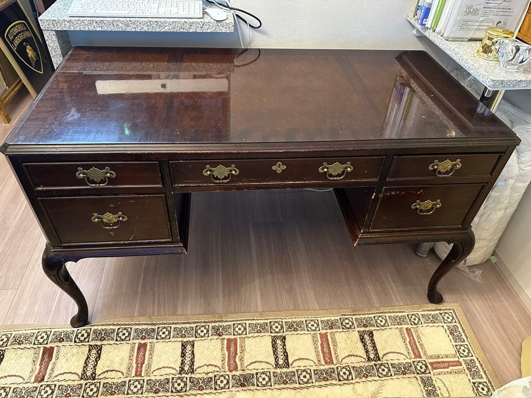 オフィスデスク ヴィンテージ アンティーク ロココ