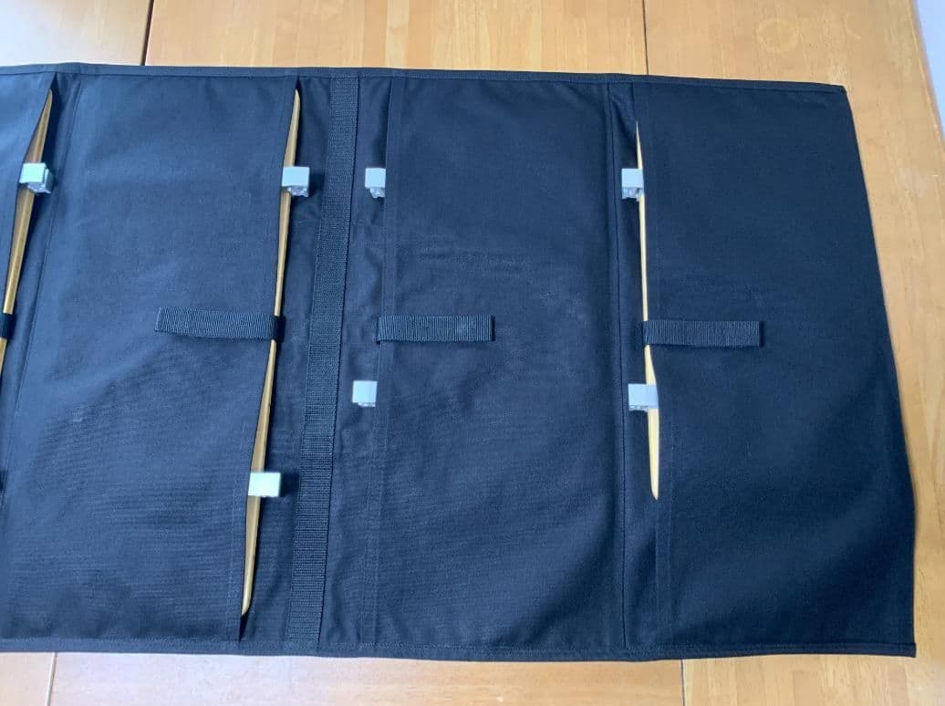 スライドトップロングハーフ竹　４枚収納ケース　改良品