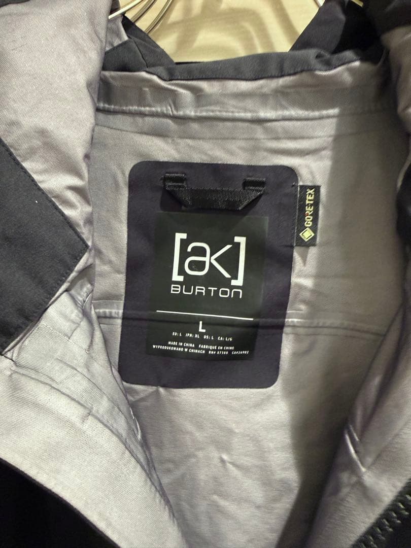 BURTON [ak] ホバー & フリーバード 上下GORE-TEX 黒
