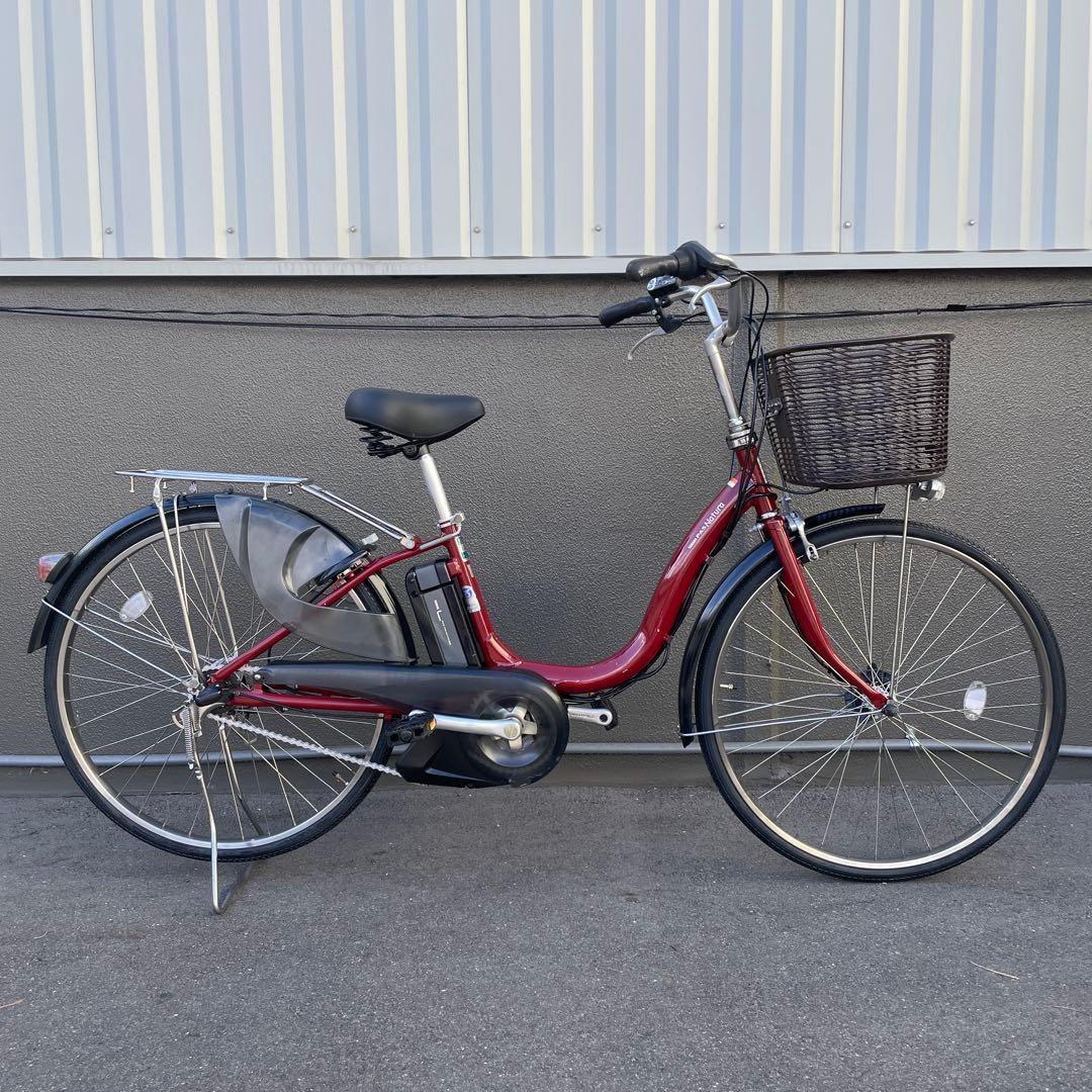 ヤマハ 電動アシスト自転車26インチ8.9Ah レッド