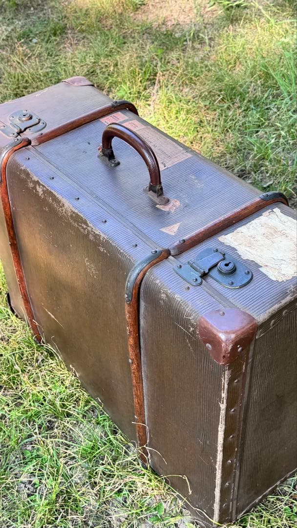 希少 アンティークヴィンテージトランク (大)