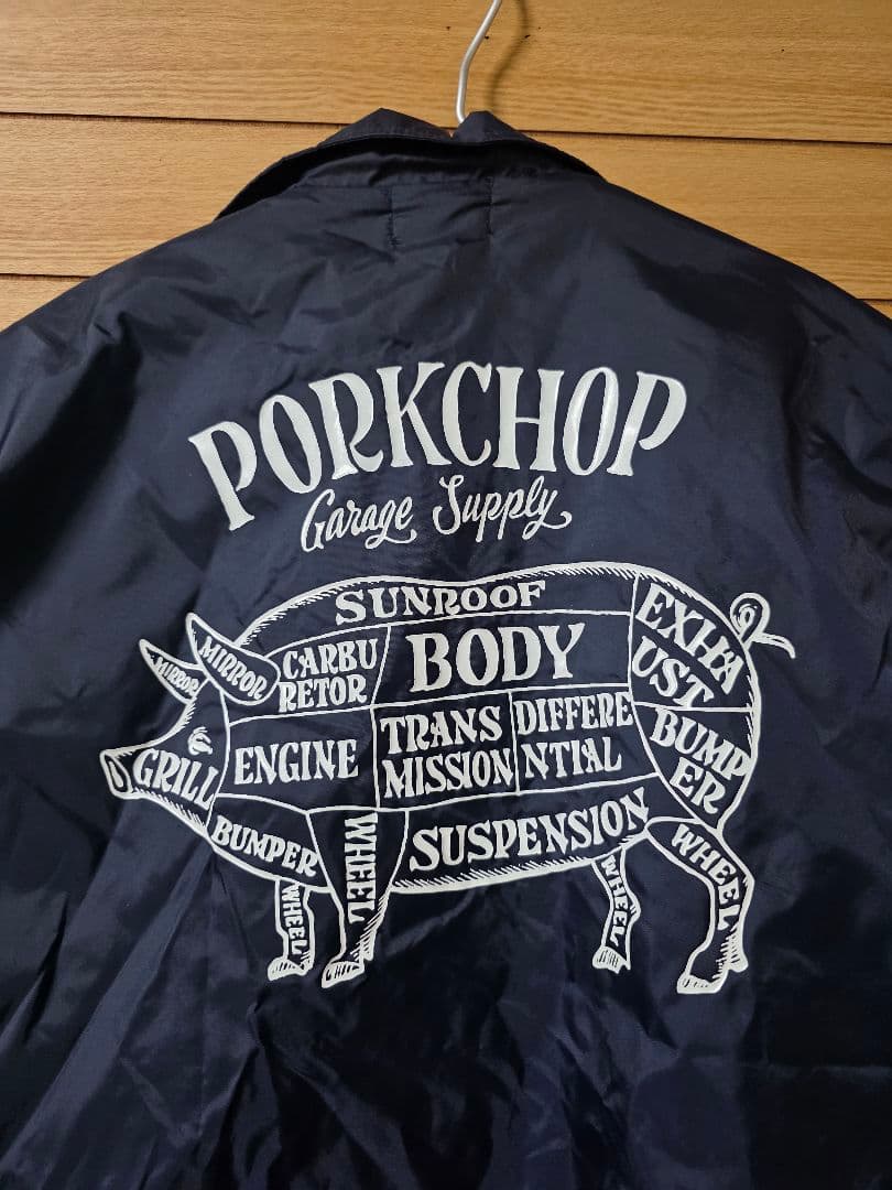PORKCHOP ボア裏地 ナイロンジャケット M