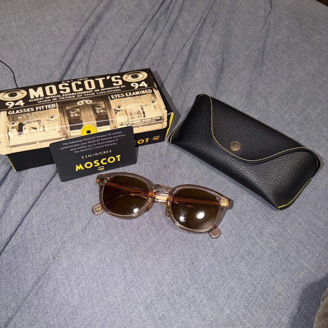 日本限定 モスコット レムトッシュ 49 MOSCOT LEMTOSH ピンク