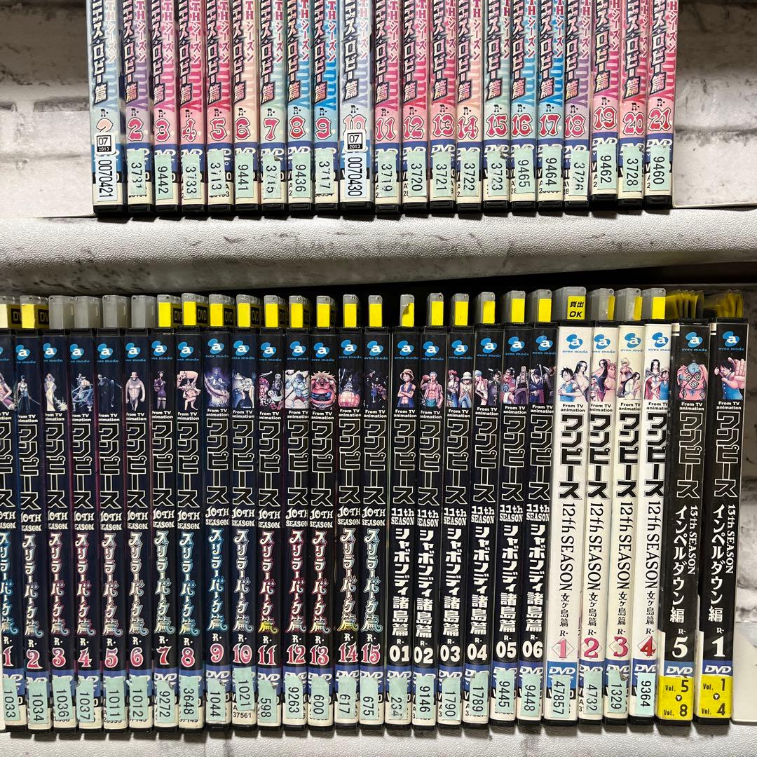 アニメ　ワンピース　DVD シーズン7-13 全巻セット