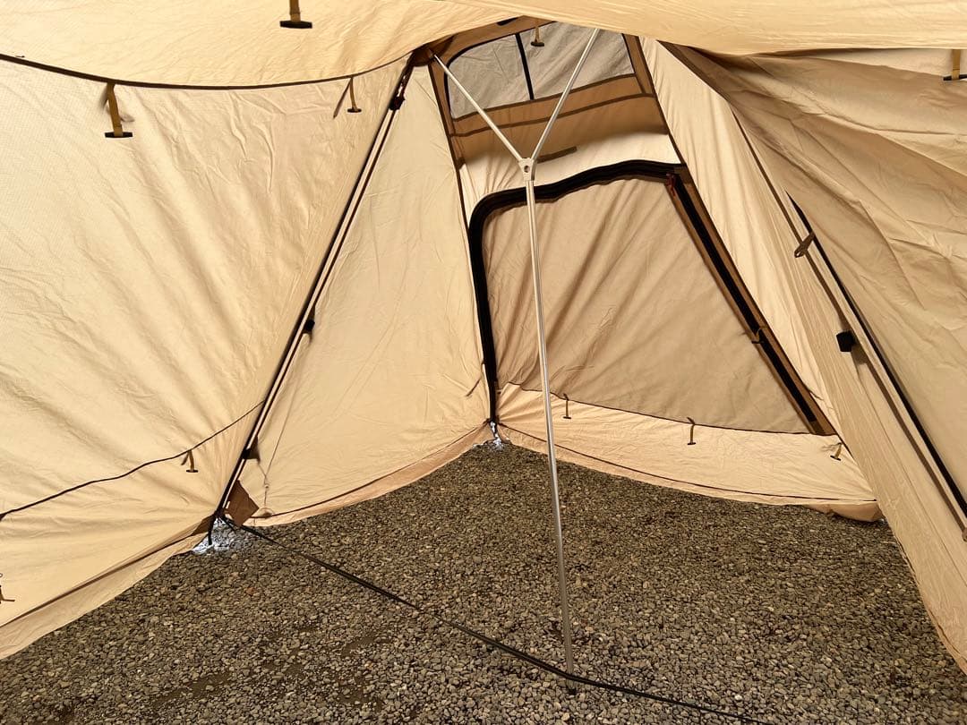 Twin Cresta テント ベージュ　ツインクレスタ