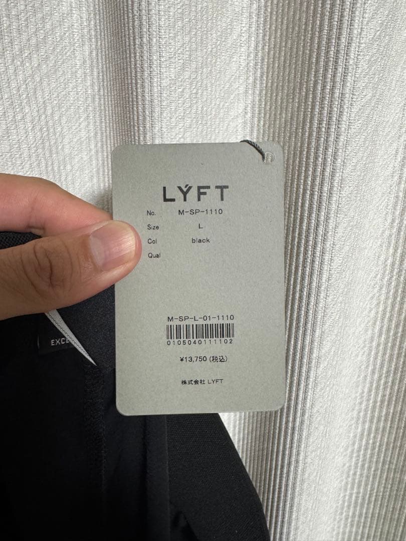 LYFT リフト ブラック ショートパンツ ハーフパンツ 新品 L