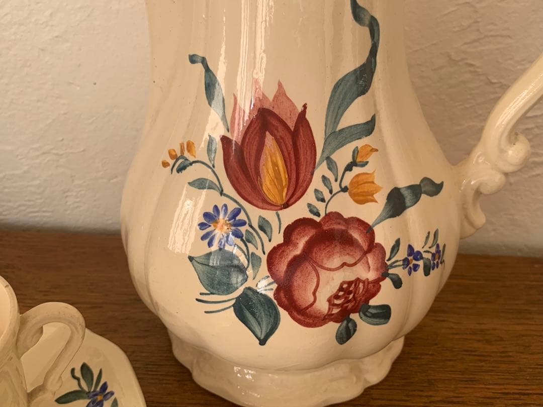 サルグミンヌ　ポット　蚤の市　ブロカント　3点セット