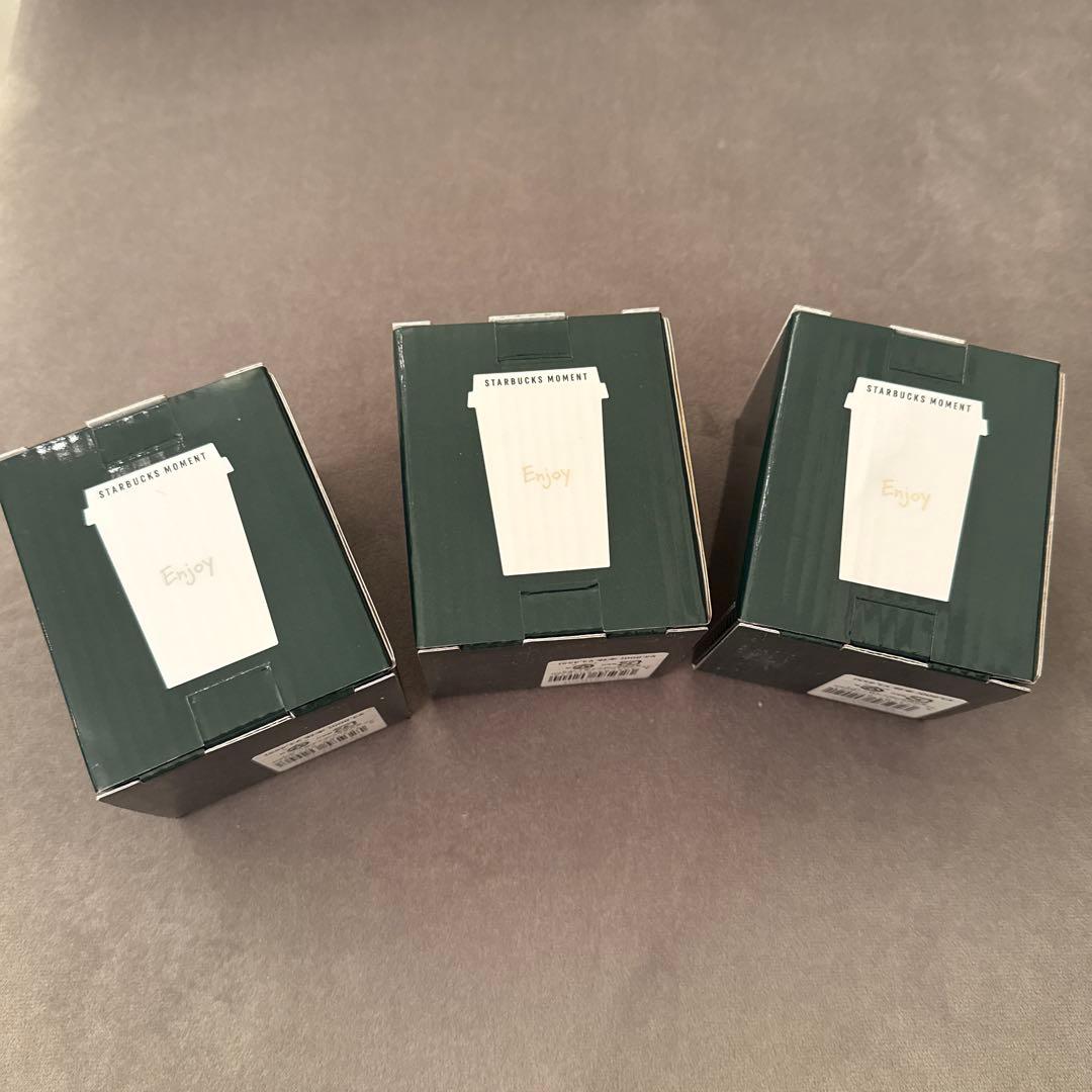バラ売り可能‼︎Starbucks モーメントキャンドル 3個セット