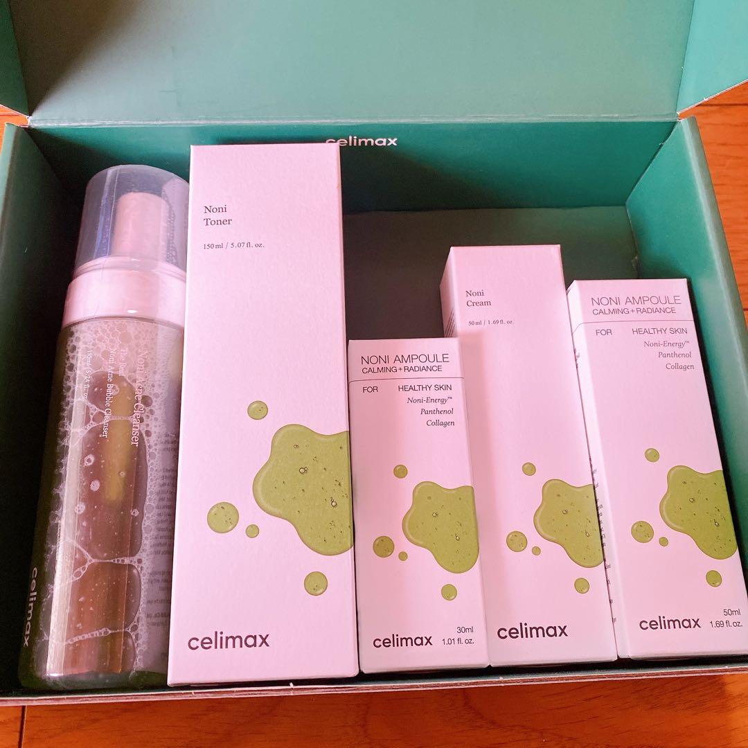 celimaxセリマックスNoniノニトナークリームアンプルクレンザー美容液韓国