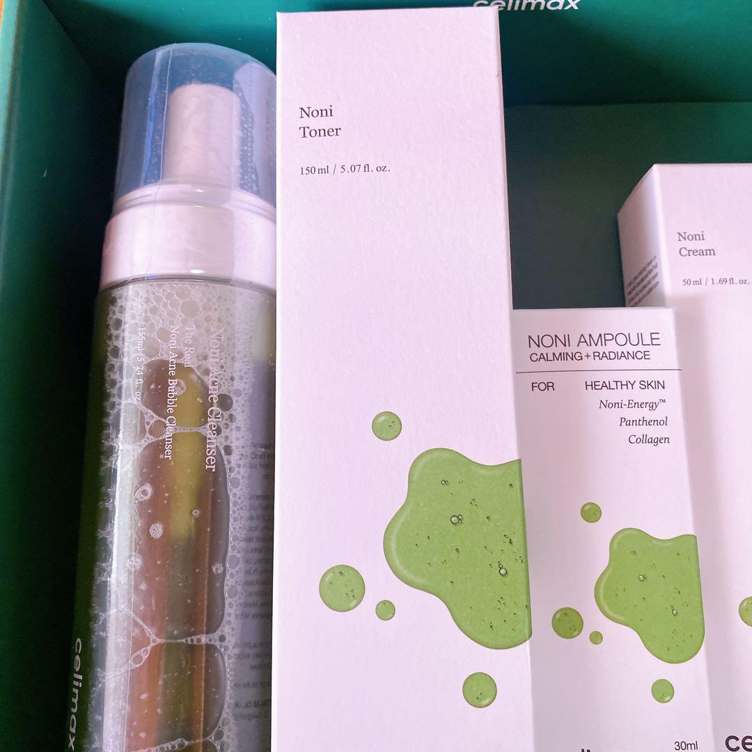celimaxセリマックスNoniノニトナークリームアンプルクレンザー美容液韓国