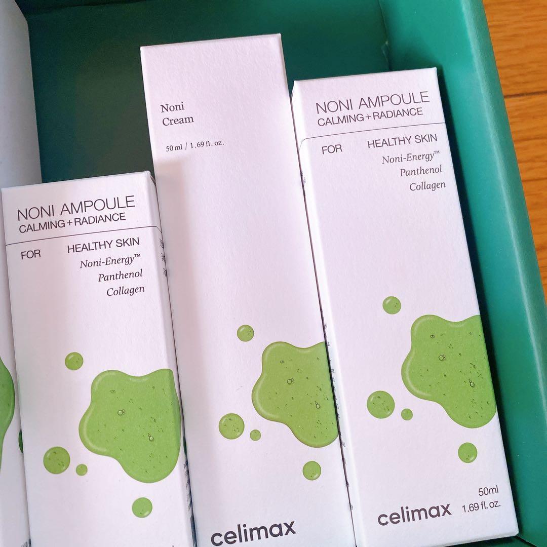 celimaxセリマックスNoniノニトナークリームアンプルクレンザー美容液韓国