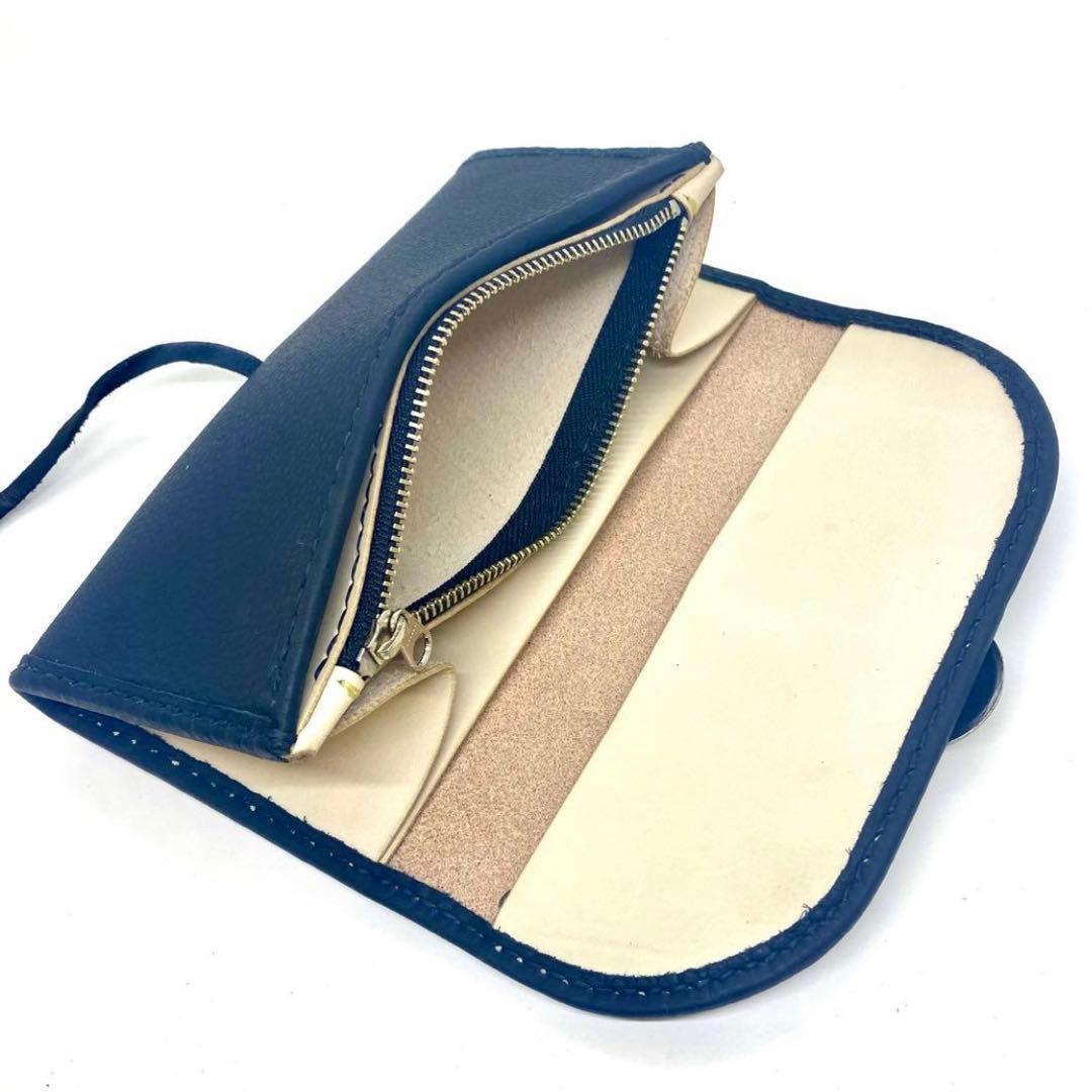 専用‼️サンプルSALE‼️セミロング財布　革紐タイプ③