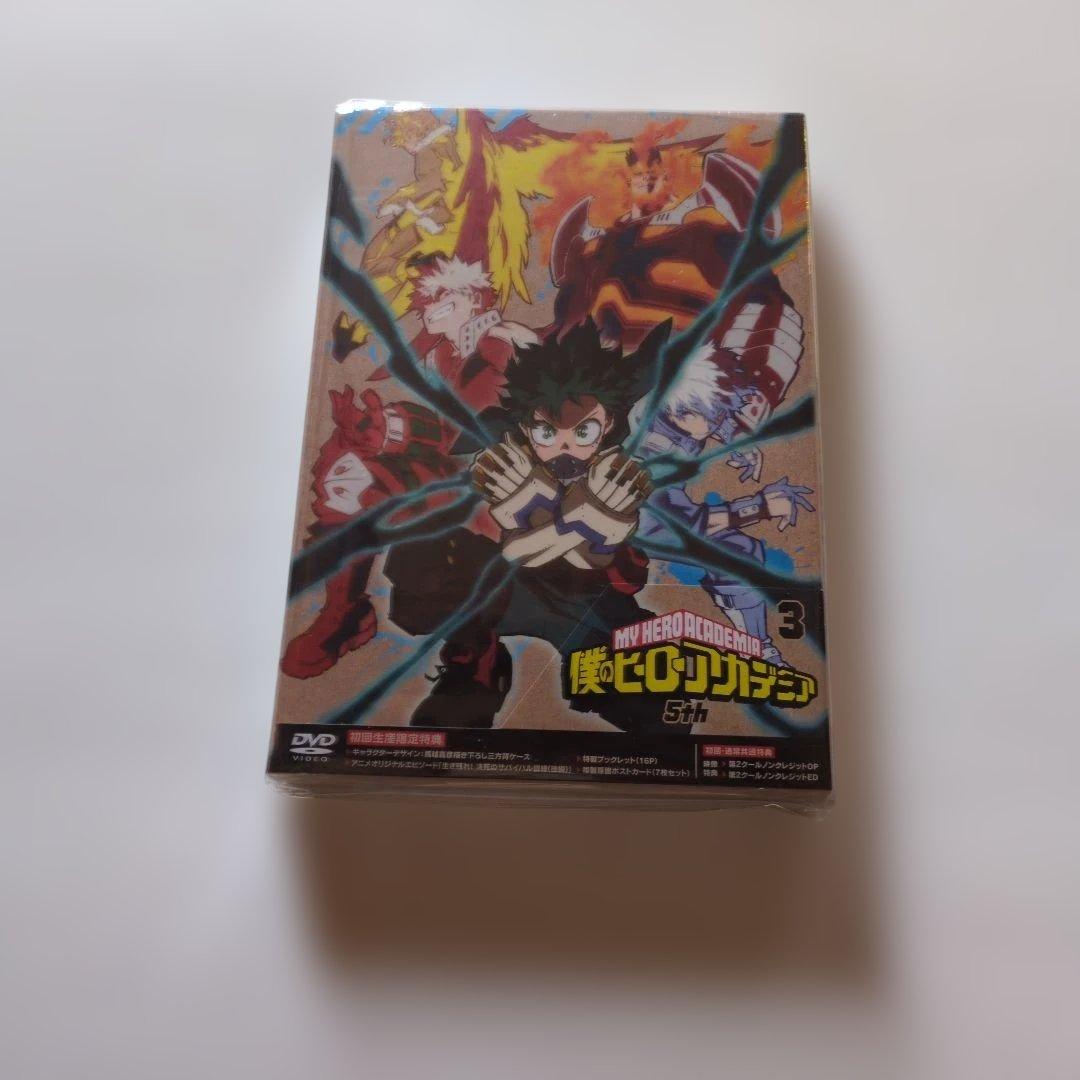 新品未開封 セル版 僕のヒーローアカデミア 5th Vol.3〈3枚組〉DVD