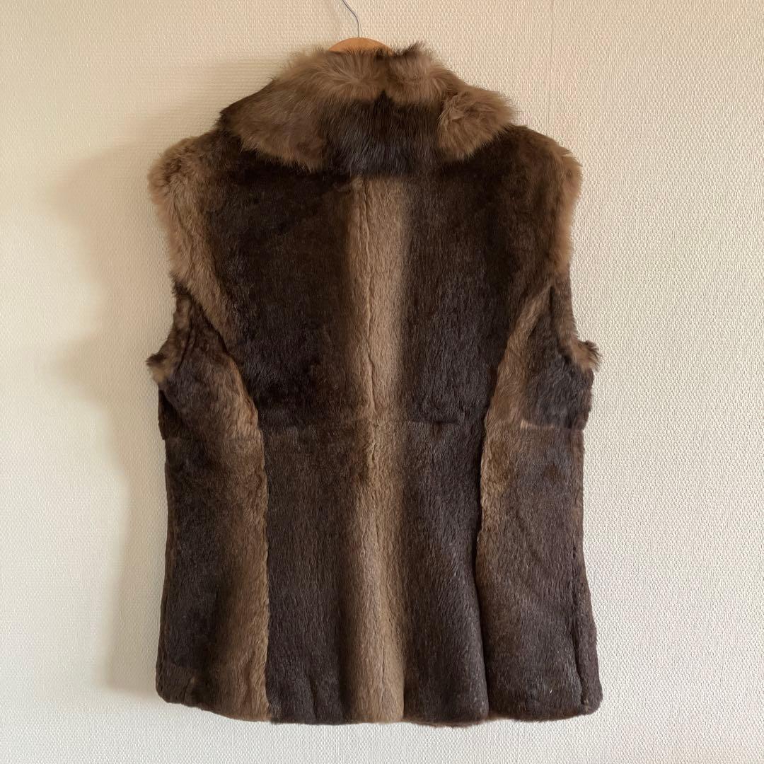 MaxMara 毛皮ベスト　未使用品