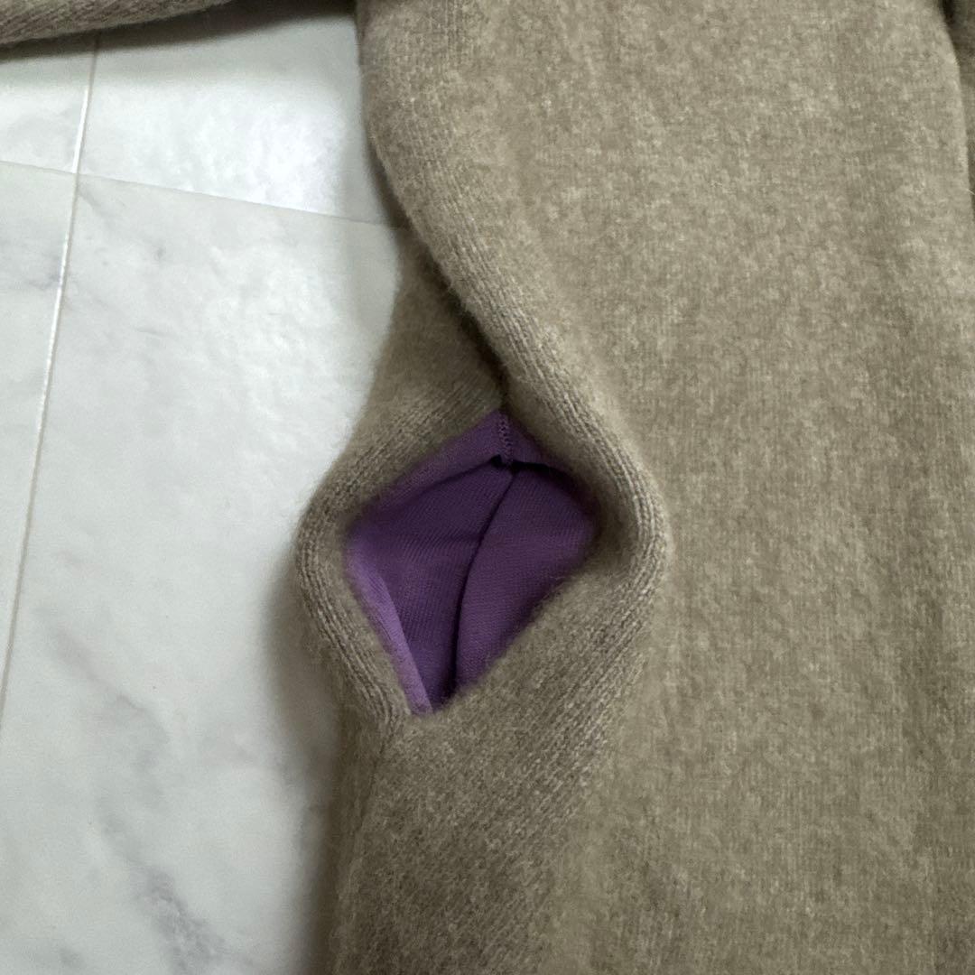 【極美品】 エレンディーク CNラクーンミックス Wカーディガン