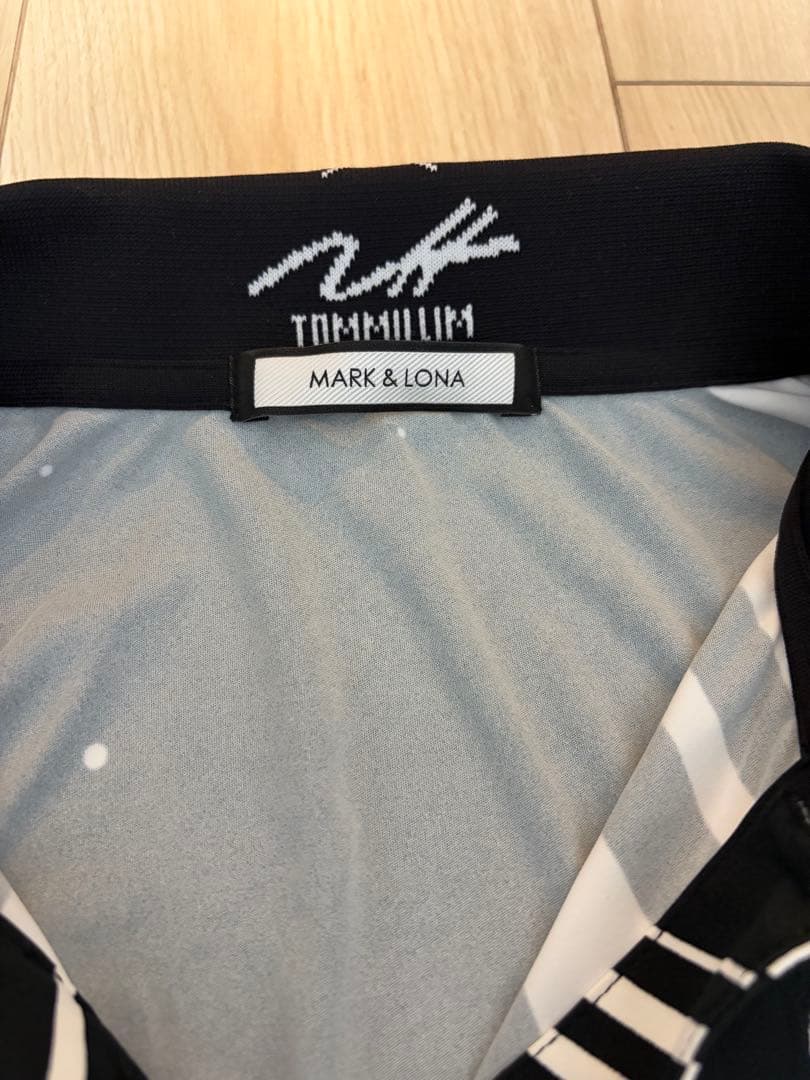 MARK & LONA TOMMII LIMコラボ　宇宙デザイン ポロシャツ