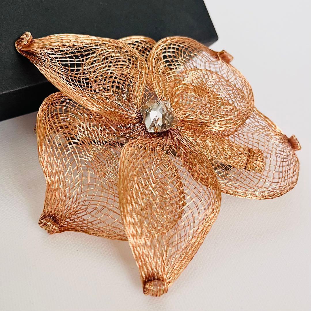 2/7迄値下【卒業式・謝恩会・入学式】コレットマルーフ メッシュフラワーバレッタ