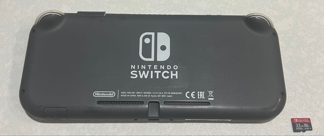 動作品Nintendo Switch Lite グレー 本体➕32GB