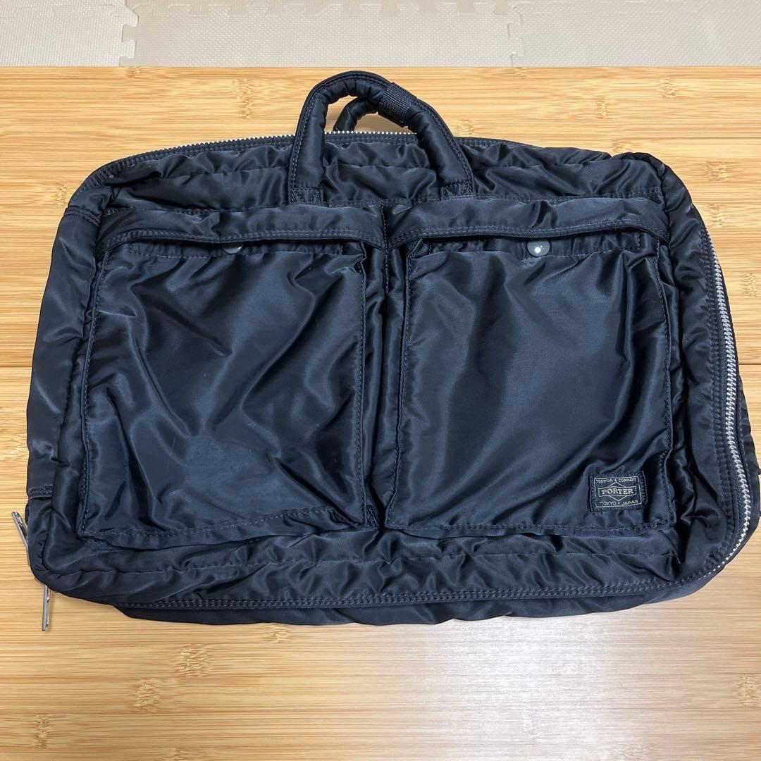 ポーター タンカー 3way ブリーフケース リュック 黒 ナイロン A4・PC