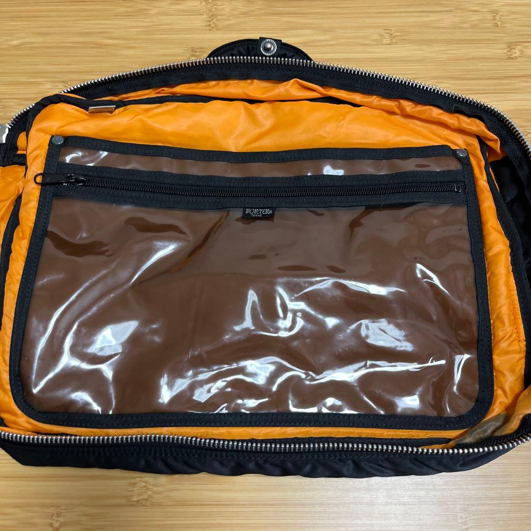 ポーター タンカー 3way ブリーフケース リュック 黒 ナイロン A4・PC
