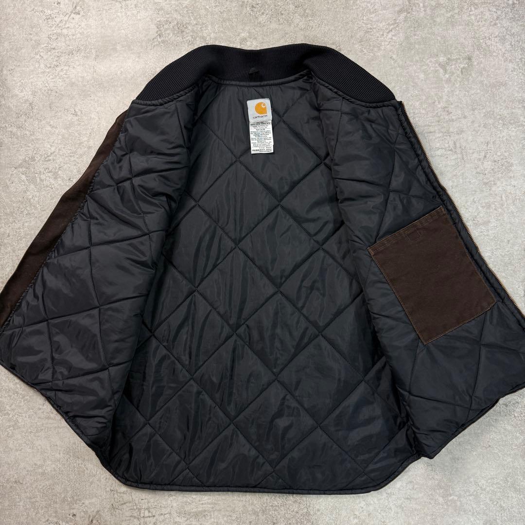 なみ様carhartt カーハート【L】 00sダックベスト フェード 雰囲気◎