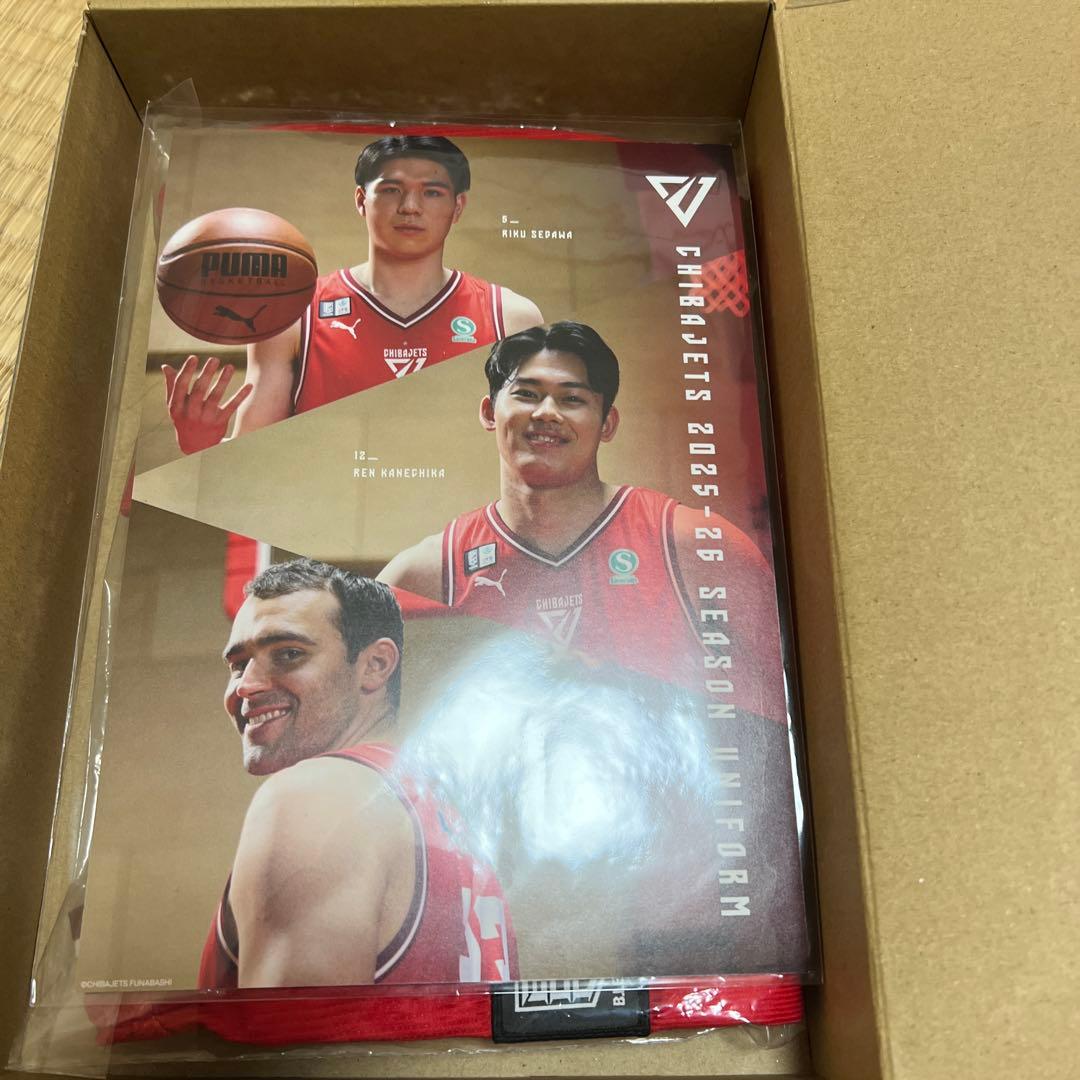 千葉ジェッツ2025-26 瀬川選手オーセンユニXXL