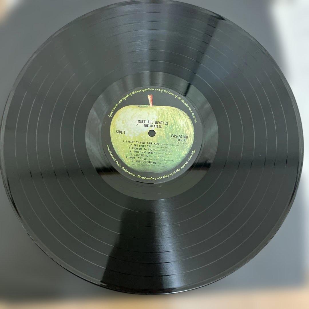 The Beatles 名盤 ３枚とレーザーディスク