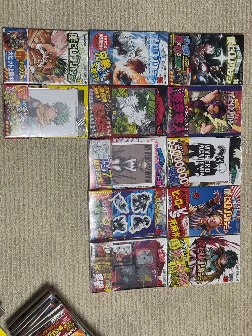 僕のヒーローアカデミア　全巻セット ヒロアカ　漫画