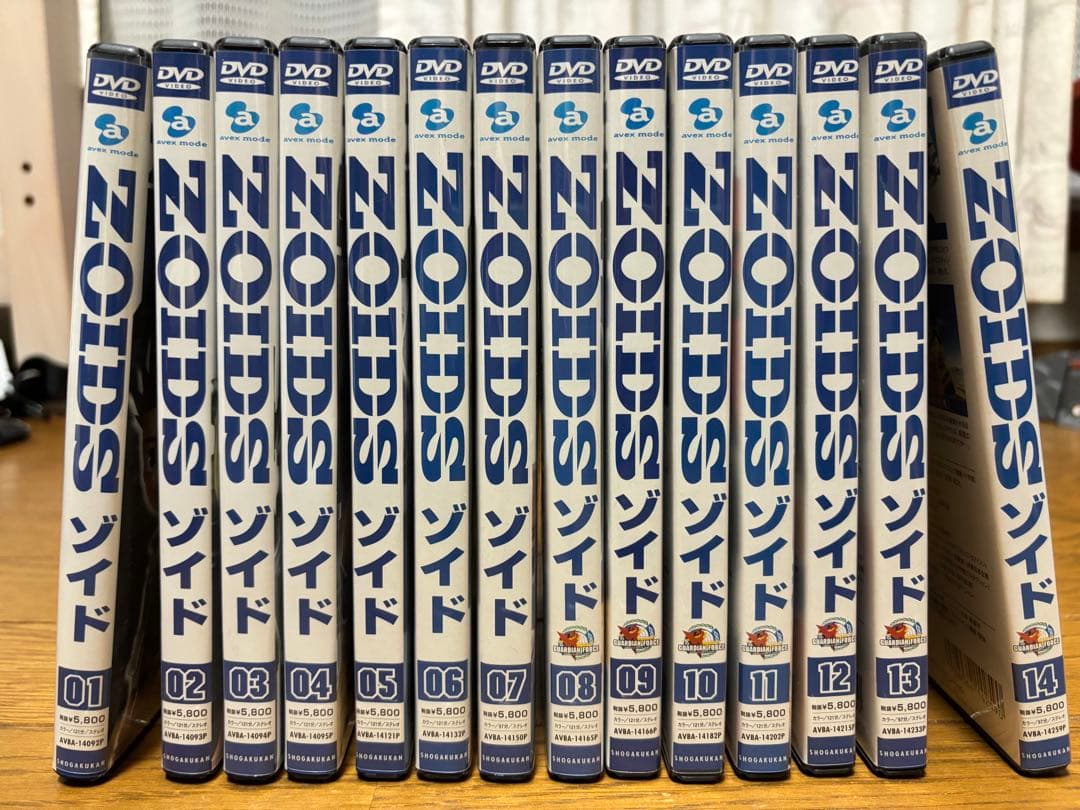 ZOIDS DVD 全14巻セット　ポストカード付き