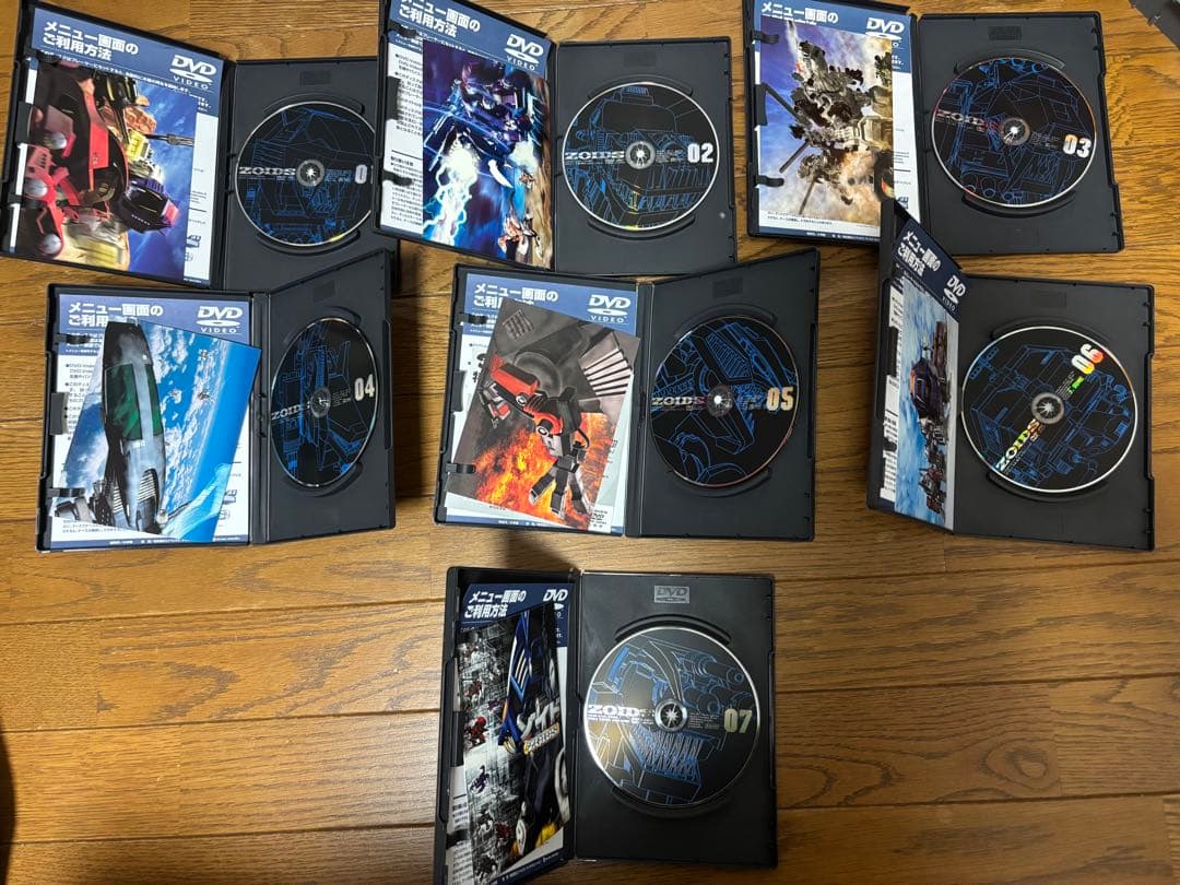 ZOIDS DVD 全14巻セット　ポストカード付き
