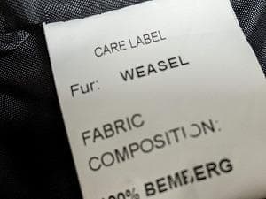 244　ホワイトベア　シェアードウィーゼル　ボレロ　ポンチョ　フリル　毛皮