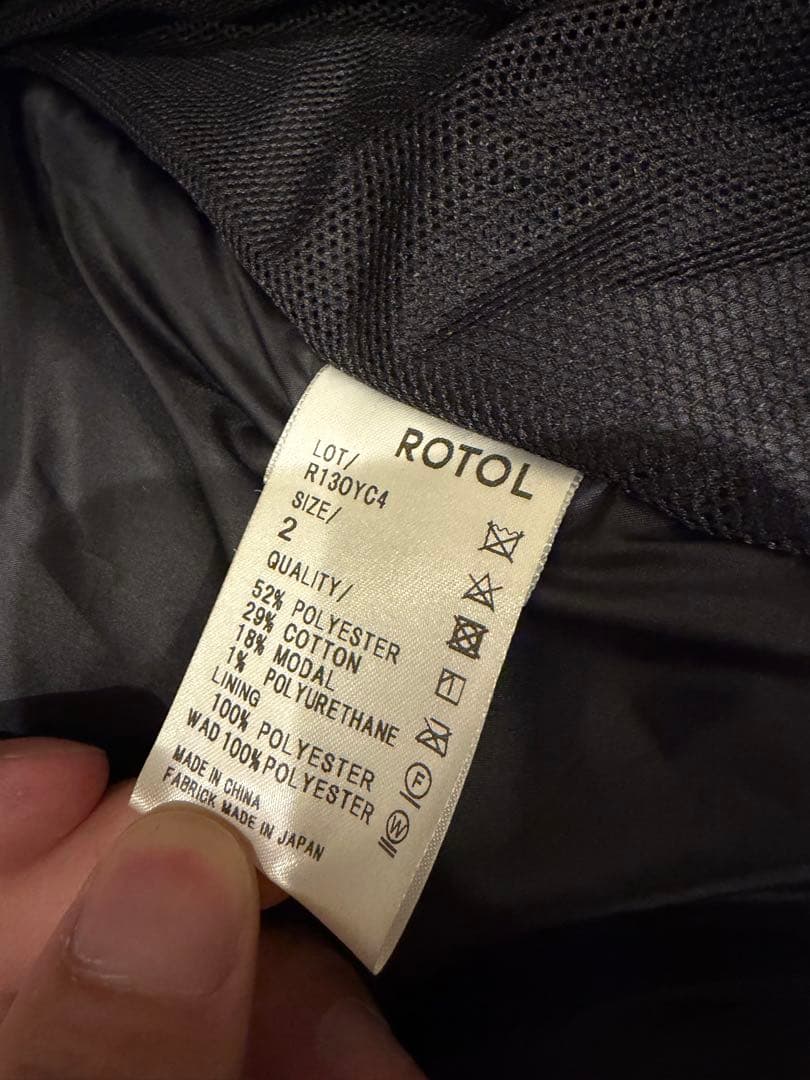 ジャケット・アウター ROTOL CORDUROY VEST SIZE 2