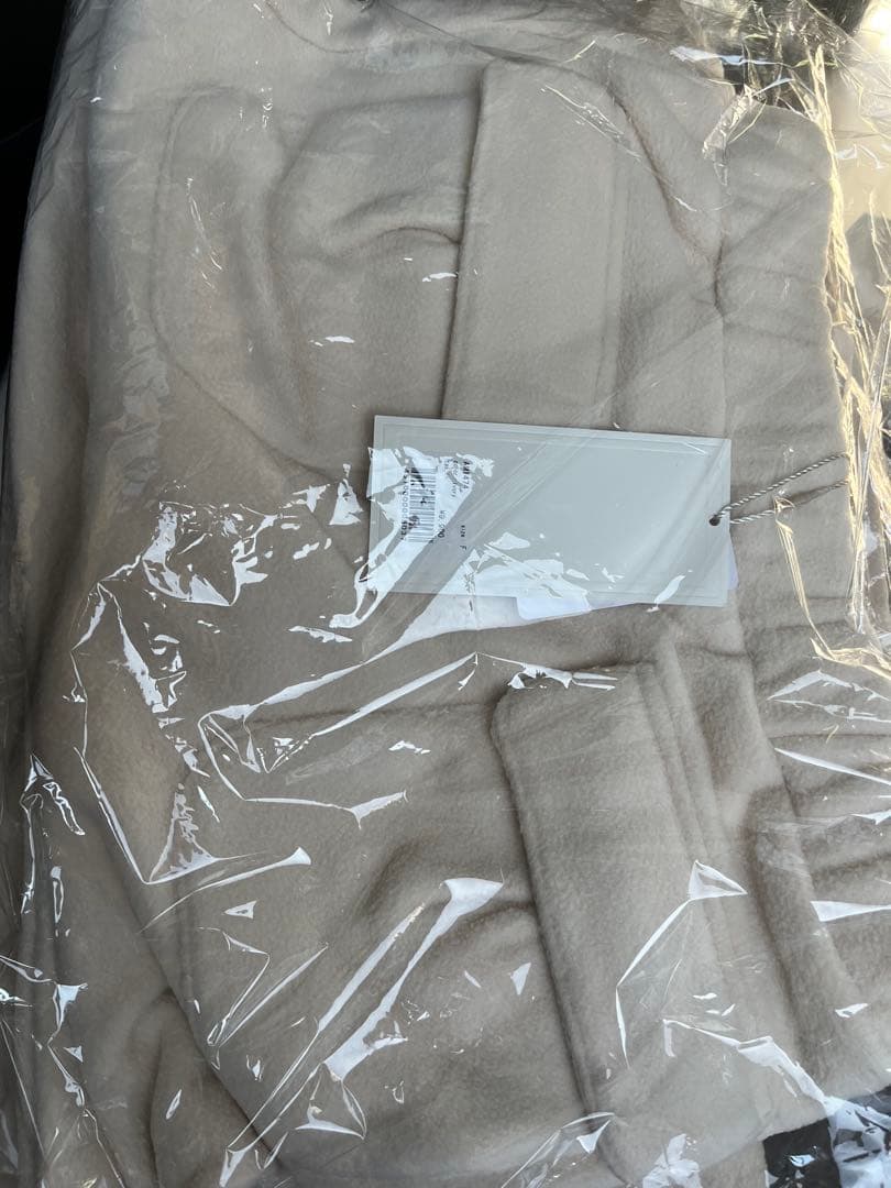 スカート Mary logo fleece skirt andmary ivory