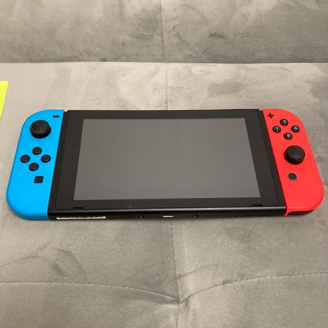 Nintendo Switch ネオンブルー・ネオンレッド 新型【ケース付き】